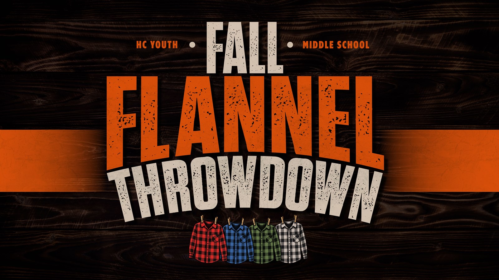 Middle School Fall Flannel Throwdown