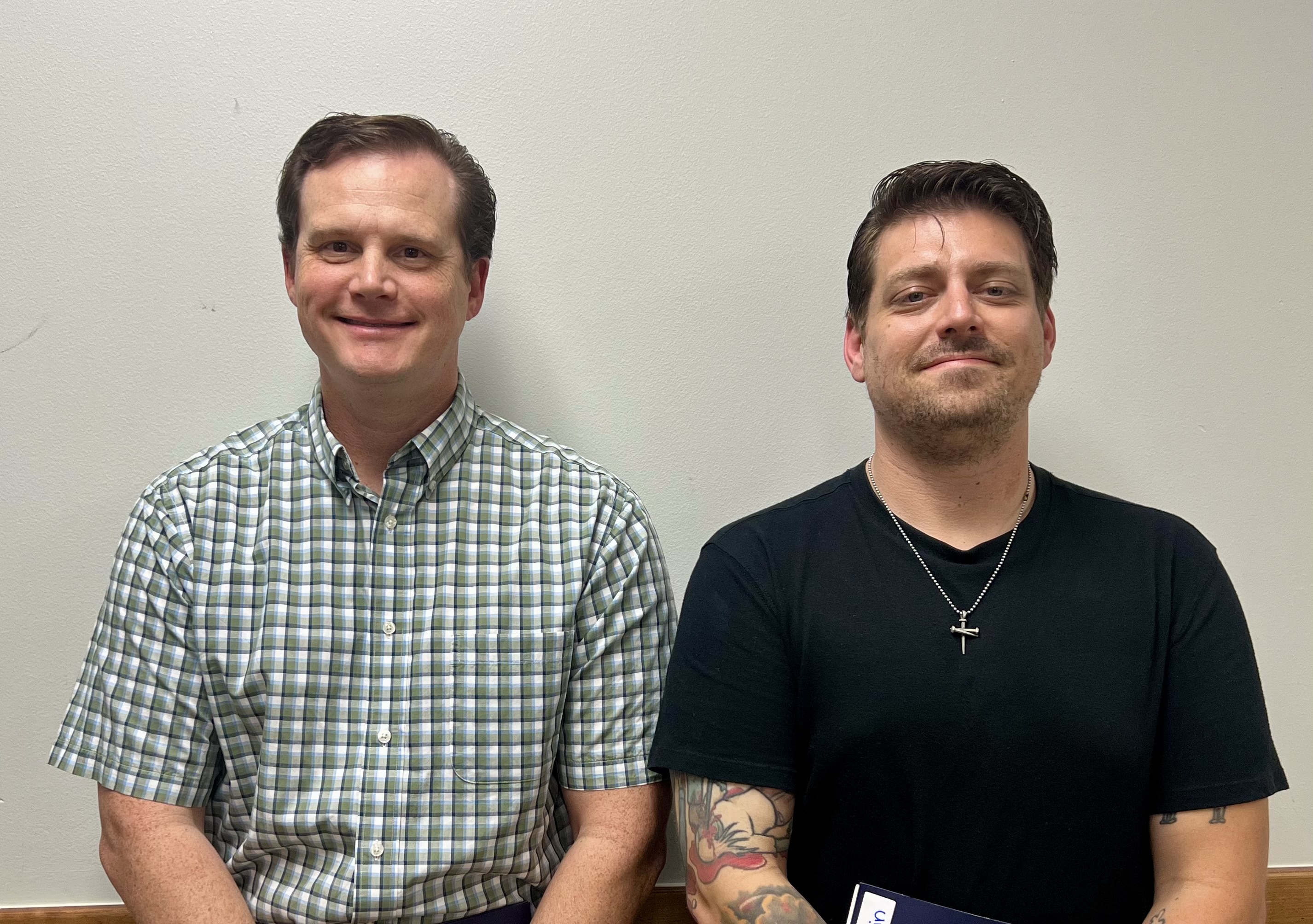 Scott Oberhoff and Dustin Weishaar Small Group